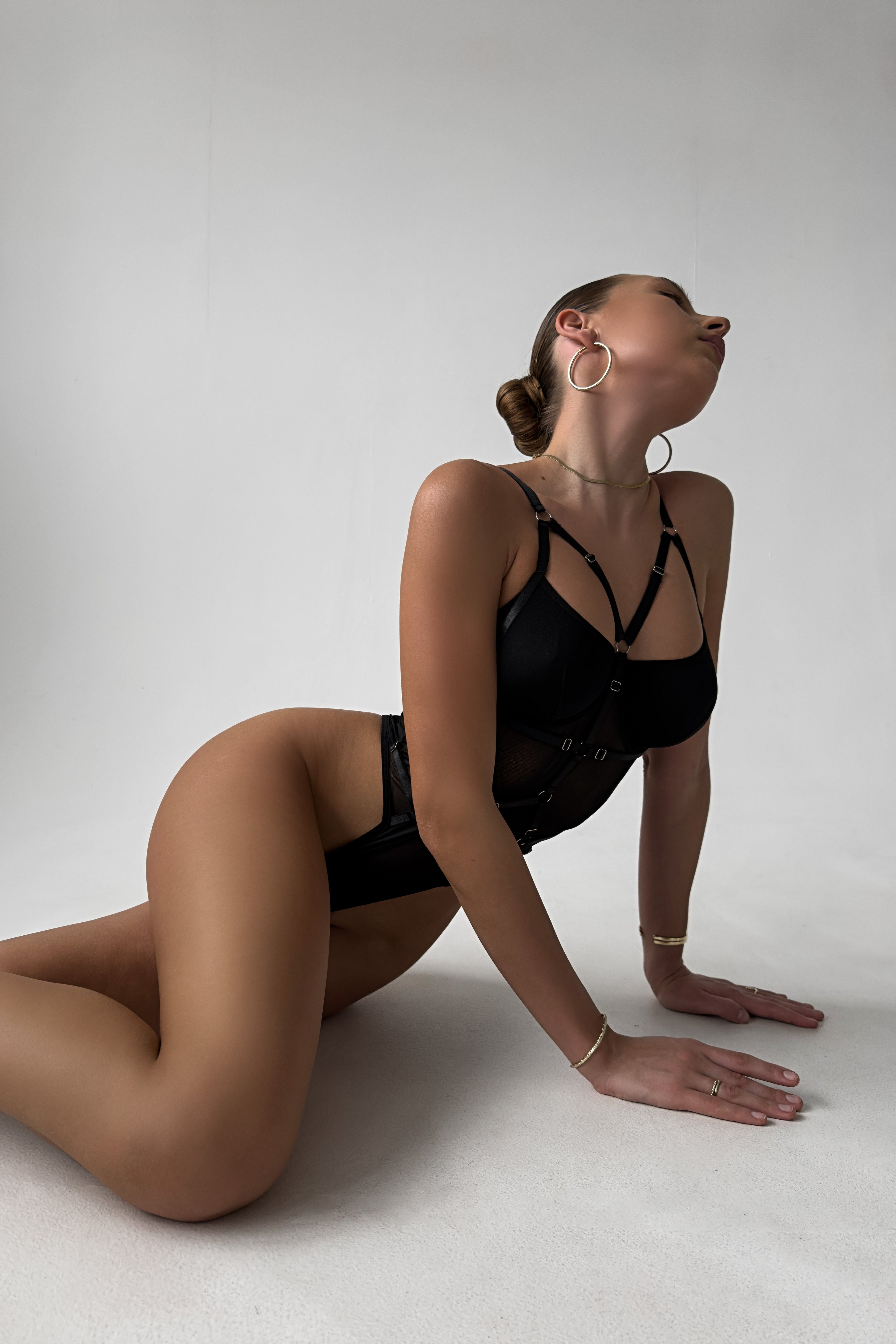 EVA Harness Detaylı Bodysuit