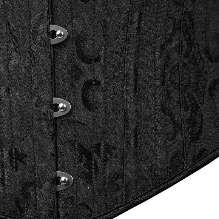 DECORATIVE PATTERNED SLIMMING CORSET