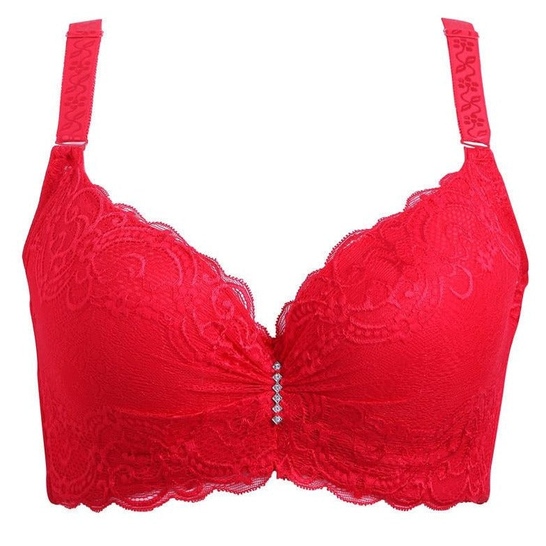 CUBIC ZIRCONIA PUSHUP BRA