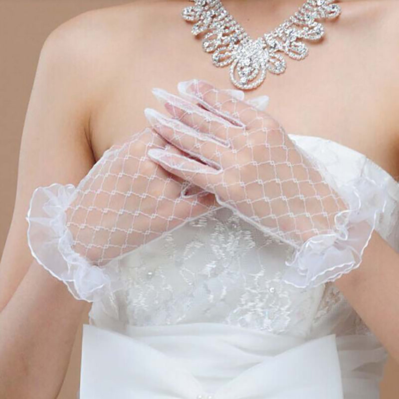FRILLED LACE GLOVE