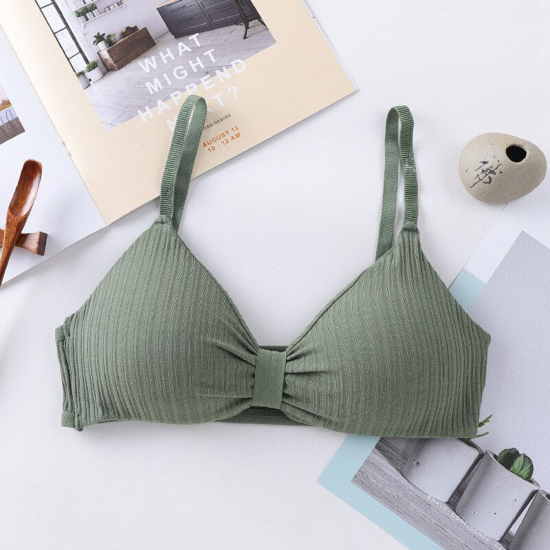 BRA WITH BOW