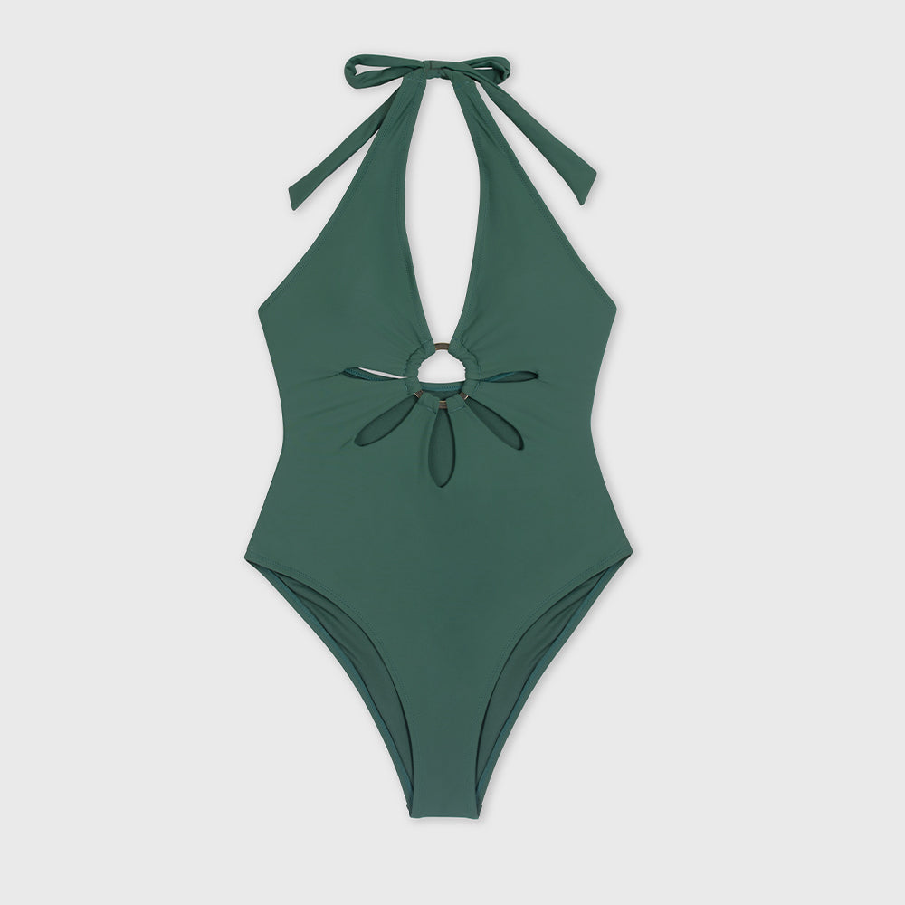 LOWER-CUT SWIMSUIT