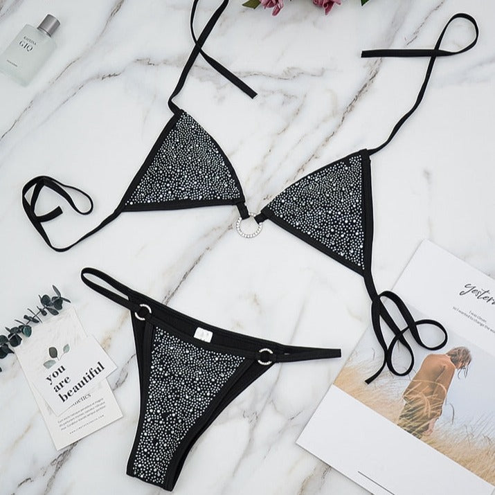 DEEP DECOLLASION STONE BIKINI