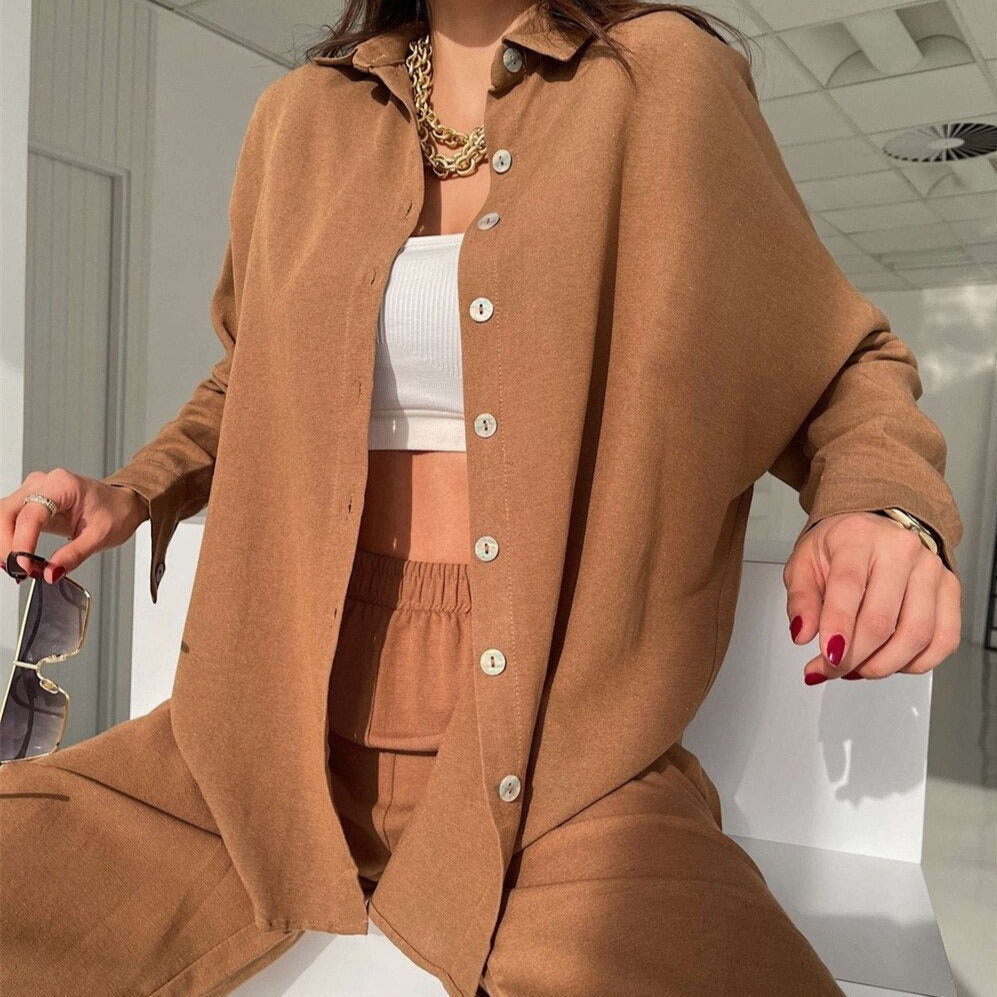 GÖMLEKLİ EV KIYAFETİ