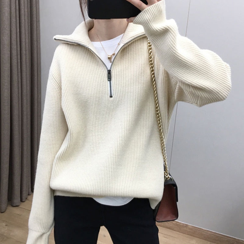 LONG SLEEVE OVERSIZED SWEATER