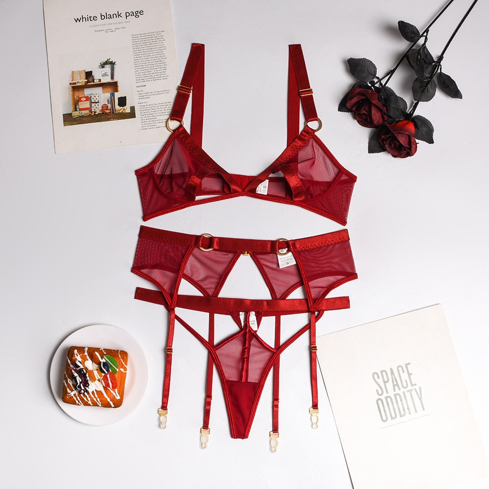 BELT NET UNDERWEAR SET