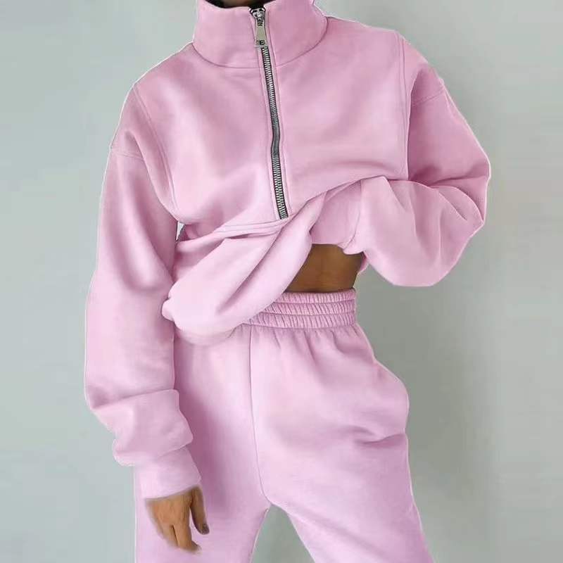 ZIPPERED TRACKSUIT