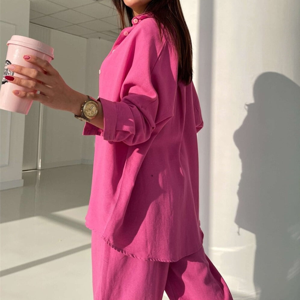 GÖMLEKLİ EV KIYAFETİ