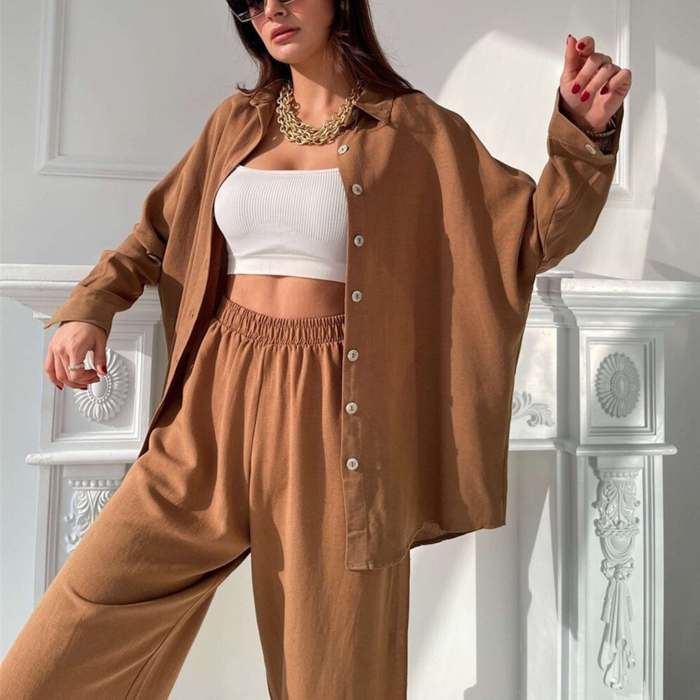 GÖMLEKLİ EV KIYAFETİ