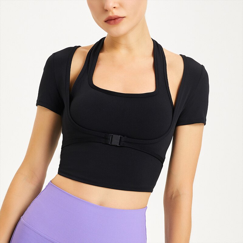 SHORT SLEEVE SPORTS TOP