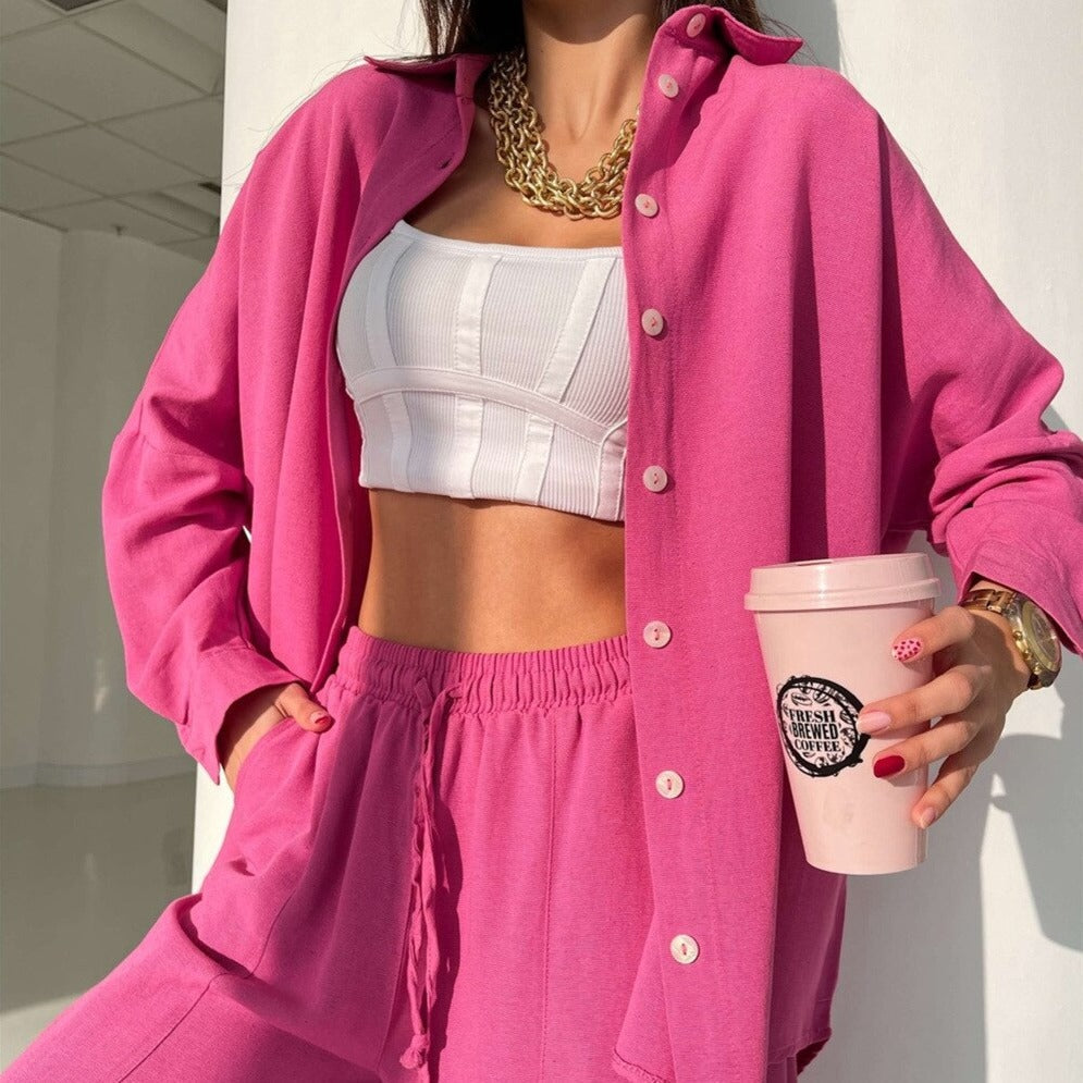 GÖMLEKLİ EV KIYAFETİ