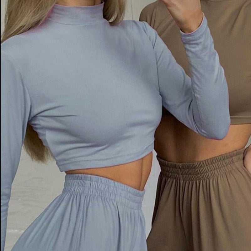 CROP EŞOFMAN TAKIMI