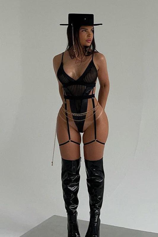 Bodysuit for women - ZEBRA