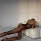 VITA – Bold Crotchless Sheer Body-Hose - Noir