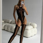 ELSA – Premium Second-Skin Body-Hose - Noir