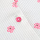 MAISIE – Floral Print Ribbed Knit Pajama Set - Pink