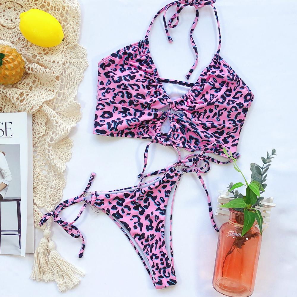 BIKINI MIT LEOPARDENPRINT