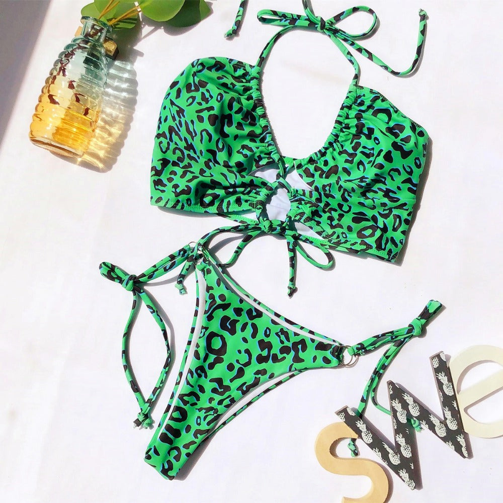 BIKINI MIT LEOPARDENPRINT