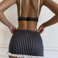 JOJO – Secretary-Inspired Roleplay Costume Set - Striped