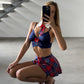 JUNE – Academy Temptation Plaid Roleplay Set - Navy