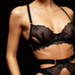 ZARA – Art Deco Fan Lace Garter Set