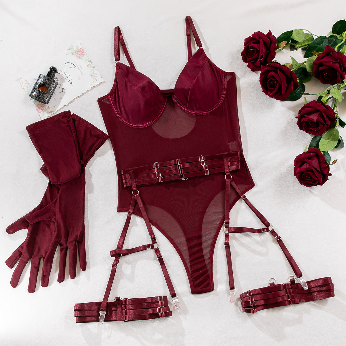 Bodysuit - ENIGMA Claret