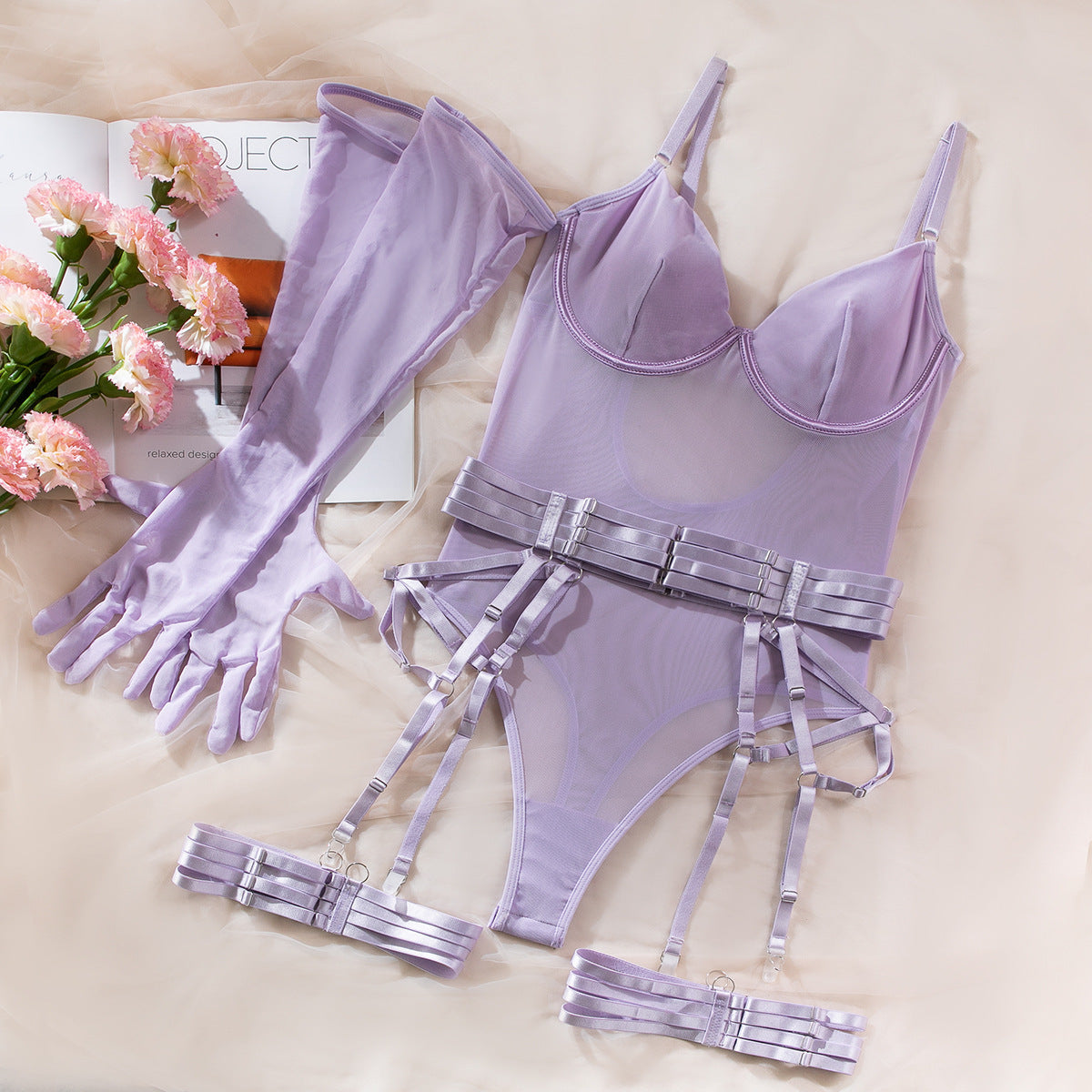 Bodysuit - ENIGMA  Lavender