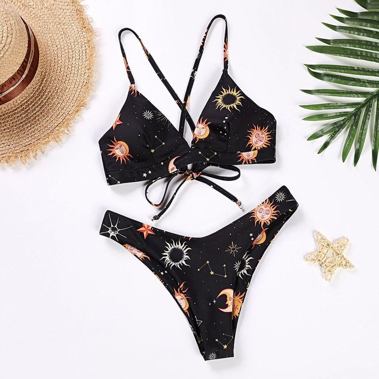 BIKINI MIT GALAXYMUSTER