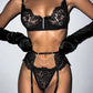 GIGI – Sophisticated Lace Garter Belt Accessory - Noir