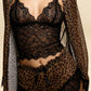 FELICIA – Leopard Tulle & Lace 3-Piece Set - Animal