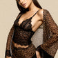 FELICIA – Leopard Tulle & Lace 3-Piece Set - Animal