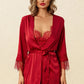 EVA – Satin Slip & Robe Duo Set