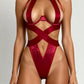 Bodysuit til dameundertøj - TENTATION Bordeaux