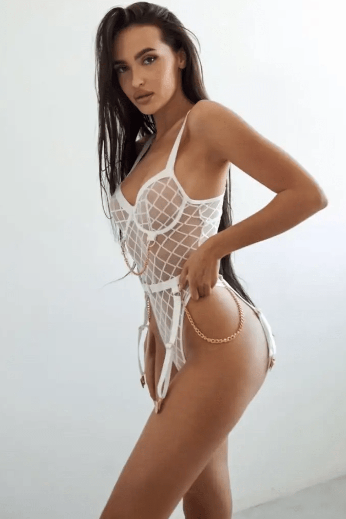 Bodysuit til kvinder - WILD White