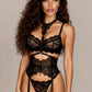 ASTRA – Five-Piece Noir Lace Choker Set - Noir