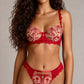REV – Rouge Embroidery & Gold Detail Set - Rouge