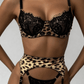Tredelt leopard- og blondesæt – WILDIA