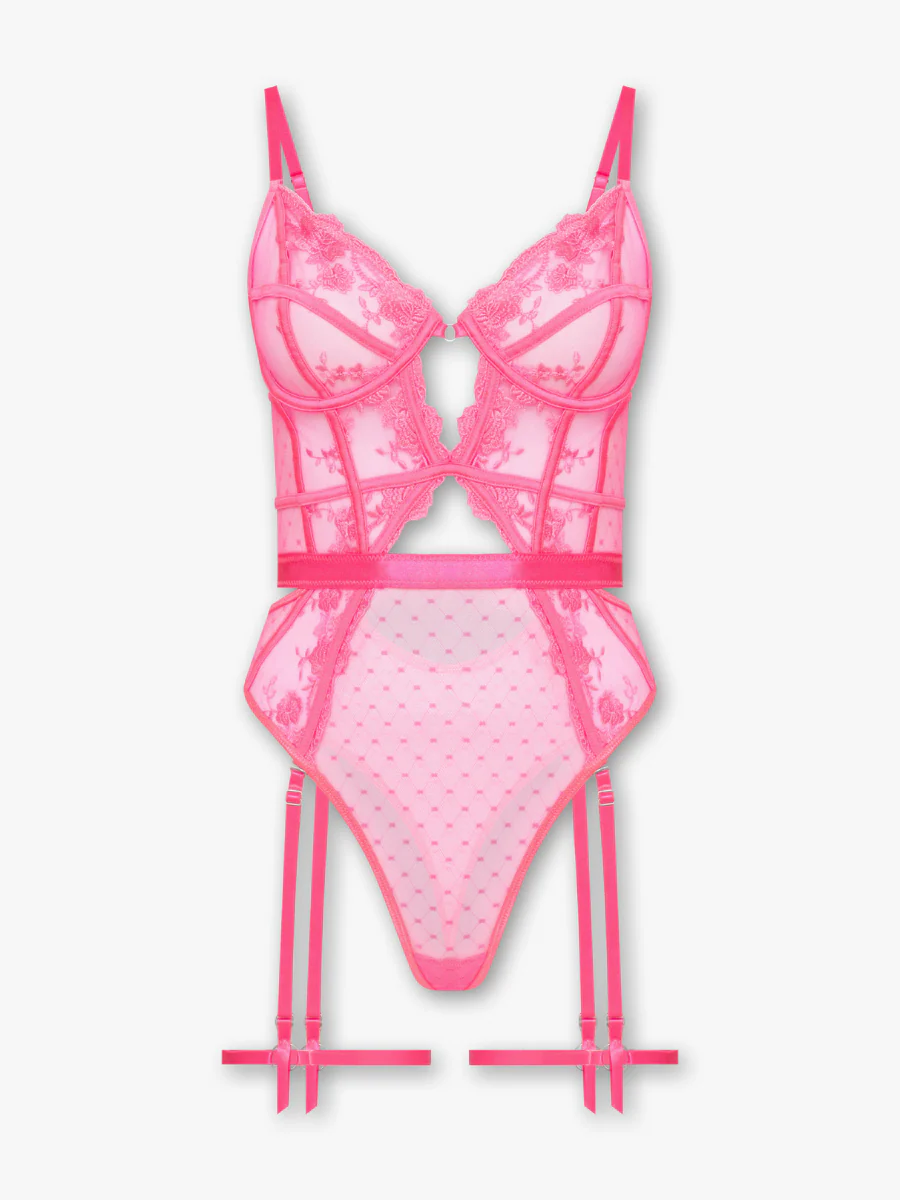 Natalia Bodysuit -  Pink