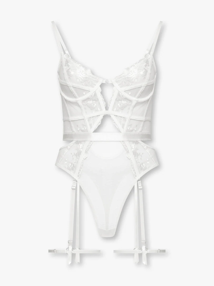 Natalia Bodysuit - White