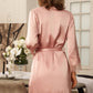 EVA – Satin Slip & Robe Duo Set