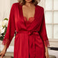 EVA – Satin Slip & Robe Duo Set